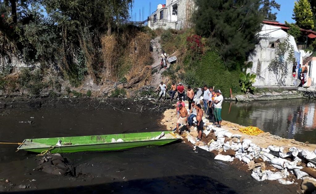 La Secretaría de Protección Civil capitalina sostuvo que no existen riesgos para los habitantes de Xochimilco. (Foto: cortesía Delegación Xochimilco)