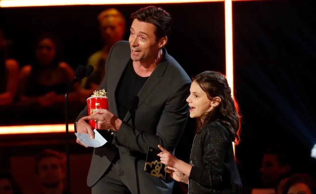Hugh Jackman y Dafne Keen ganaron como “Mejor Dúo” por “Logan”.