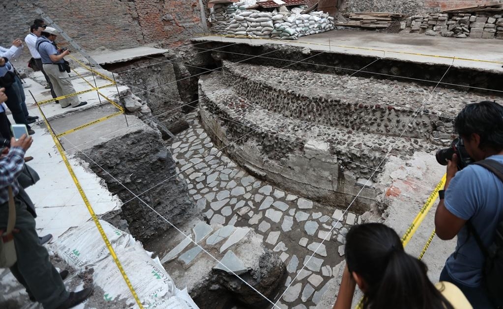 Autoridades federales presentaron oficialmente el hallazgo del Templo de Ehécatl-Quetzalcóatl y el Juego de Pelota de México-Tenochtitlan.