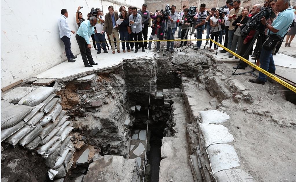 En el predio de Guatemala 16, donde en 2010 se localizó el templo dedicado al dios del viento, los arqueólogos detectaron restos del costado norte de la principal cancha de Juego de Pelota de la antigua Tenochtitlan.