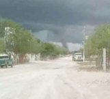 Reportan tornado en carretera