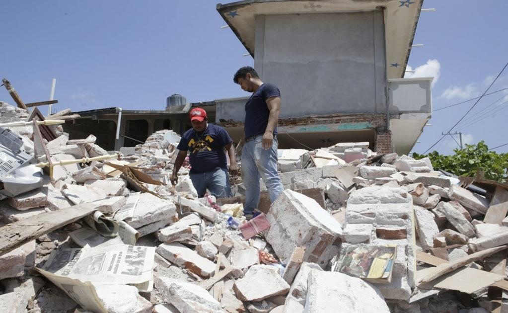 El pasado jueves 7 de septiembre, un sismo de 8.2 grados Richter remeció a la Ciudad de México, con epicentro en Pijijiapan, Chiapas y su mayor destrucción se dio en Juchitán, Oaxaca. Foto: Especial