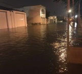 Dejan intensas lluvias caos e inundaciones en Nuevo Laredo