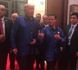 Peña Nieto platica con Donald Trump en cumbre de APEC