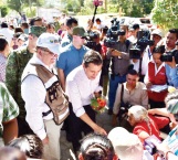 Promete Peña Nieto reconstrucción rápida