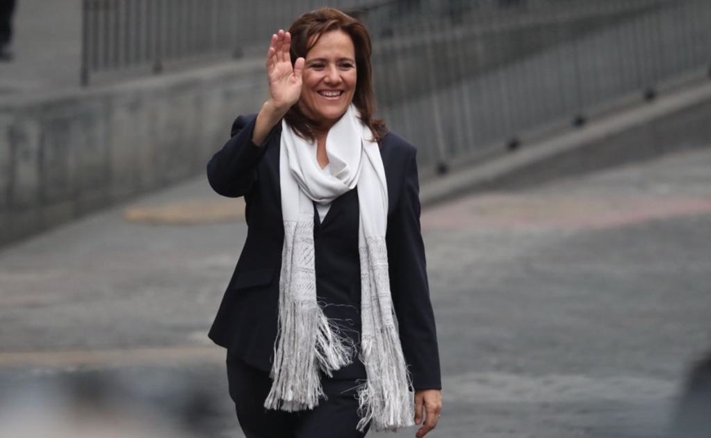 Margarita Zavala, candidata independiente a la Presidencia de la República. Foto Ariel Ojeda