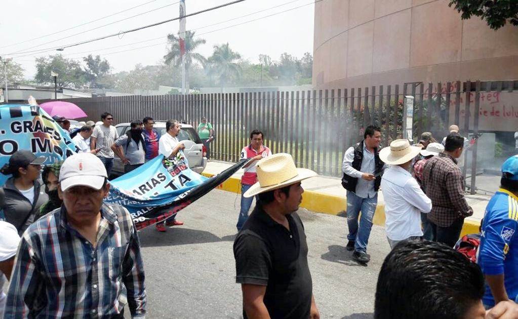 En Guerrero, maestros de la CETEG marcharon en las calles de Chilpancingo.