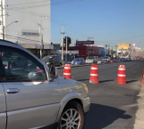 Cierre de boulevard Hidalgo en Reynosa genera caos