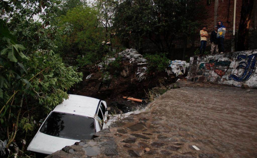 Se reportó también la inundación del túnel vehicular de la avenida Washington y 8 de Julio (Foto: Jorge Alberto Mendoza / EL UNIVERSAL)