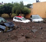 Daños e inundaciones tras lluvias en Morelia