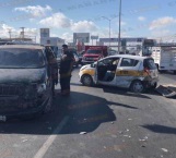 Choca taxista y se lesiona en Reynosa