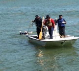 Flotaba cadáver en el río Bravo