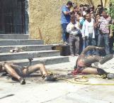 Linchan a 2 presuntos robachicos en Puebla