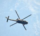 Ante temor a migrantes envía USA helicóptero a la frontera