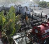 Se incendia restaurante El Cenizo en Victoria
