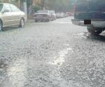 Leve granizada en Reynosa