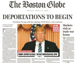 Trump llama ‘despreciable’ al Boston Globe por sátira