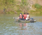 No logra regresar bañista en el río