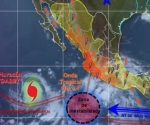 Depresión tropical cerca de Colima y Michoacán