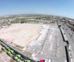 Limpian  y alistan la construcción de nuevo Walmart