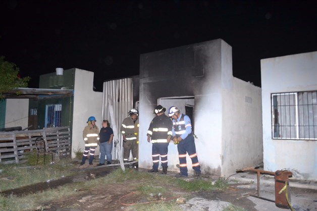 Incendio que calcinó la vida de 3 niñitas en Villas de San Miguel