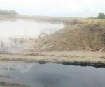 Derrame de crudo contamina siembra en Estación Esteros
