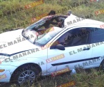 Vaca ocasiona fuerte accidente vial: un herido