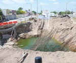 En foco de contaminación se convirtió construcción