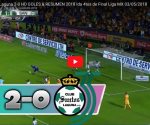 Tigres vs Santos Laguna 2-0