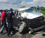 Arroja tres heridos carreterazo en la Tampico-Tuxpan