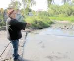 Se agudiza fuga de aguas negras en El Anhelo, denuncian vecinos