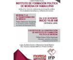Conferencia de formación política a militantes de Morena para hoy
