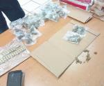 Caen tres tipos con droga y cartuchos