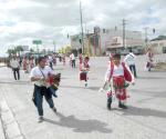 Concluye ciclo de peregrinaciones y rosarios con recorrido de danzantes