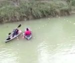 Enormes catanes en el río Conchos