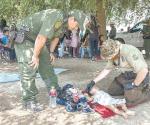 Emergencia en aduana por flujo de migrantes