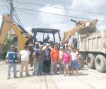 Atiende Municipio con múltiples acciones a zonas afectadas por lluvias