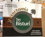 Continúa programa de vasectomía sin bisturí