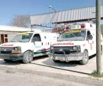 Sólo hay tres ambulancias