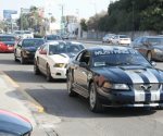 Con Mustang recorren carreteras de Tamaulipas