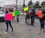 Protestan en Seguridad Pública; exigen liberación de su familiar