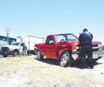 Daña una camioneta recién vendida