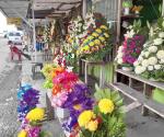 Bajan ventas en Mercado de la Flor