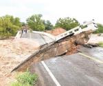 Desbordan ríos lluvias en Durango