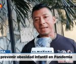 Urge prevenir obesidad infantil en Pandemia