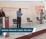 AMLO acorta discurso por protestas del FRENAAA