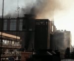 Se incendia subestación del Metro