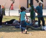 Enfrentan migrantes ola de calor