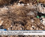 Contaminan colonias con desechos y basura