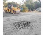 Destrozan calle para pavimentar vialidad